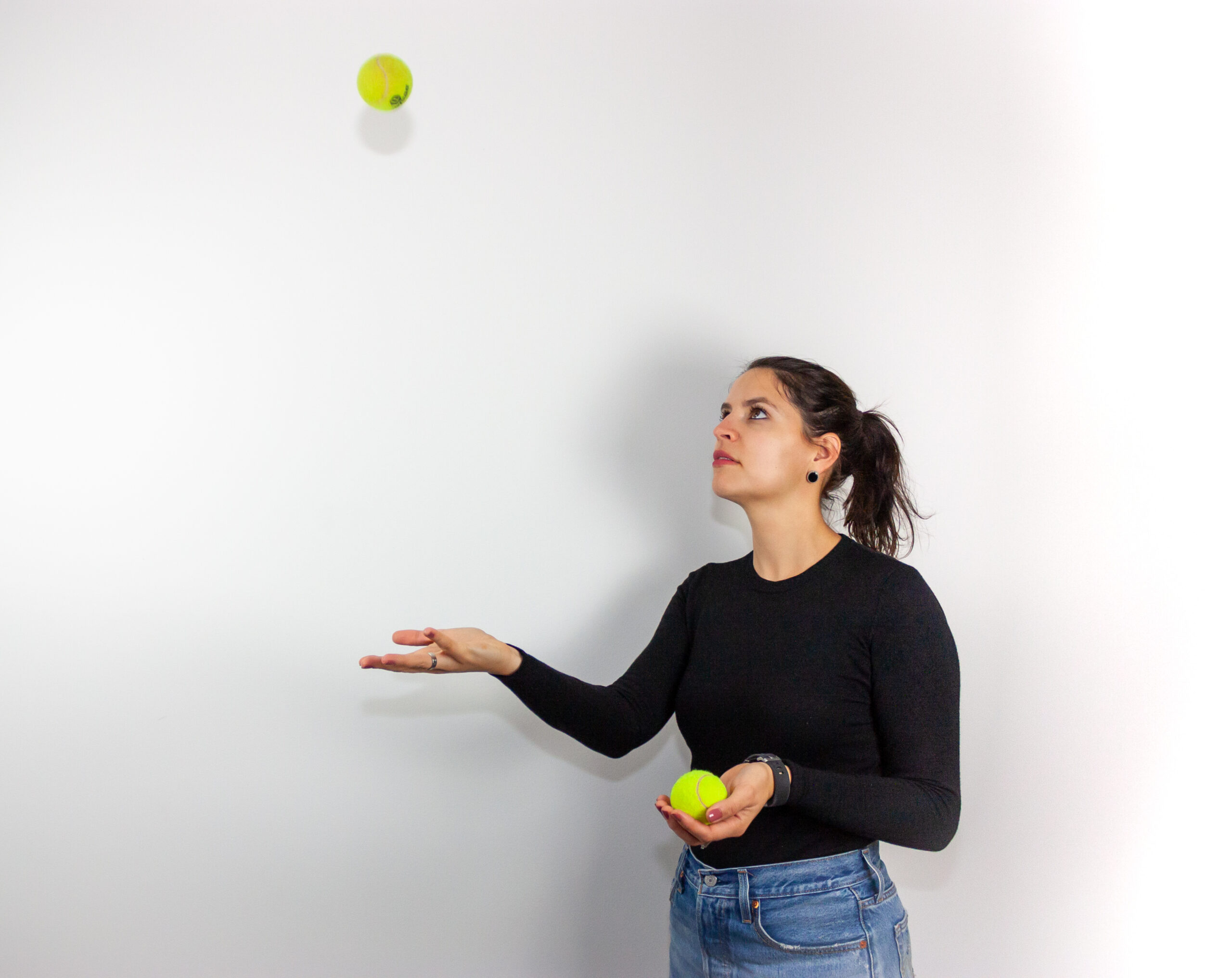 Alle ballen in de lucht houden